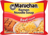 Maruchan Ramen Beef Flavor, 3 oz 85g -12 pack